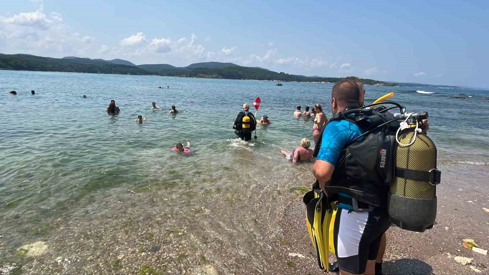 Denizdeki tehlike dalgıçların kabusu oldu
