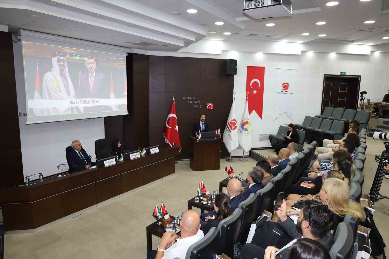 BAE Ankara B&uuml;y&uuml;kel&ccedil;i Vekili Dr. Moza Al Hosani: BAE ile T&uuml;rkiye arasındaki ticaret hacmini 40 milyar dolara &ccedil;ıkarmayı hedefliyoruz"
