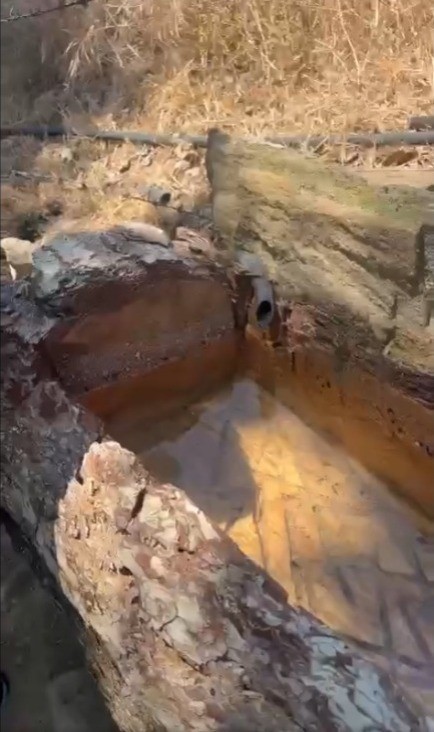 Yaban hayvanları i&ccedil;in su yalakları yapıldı
