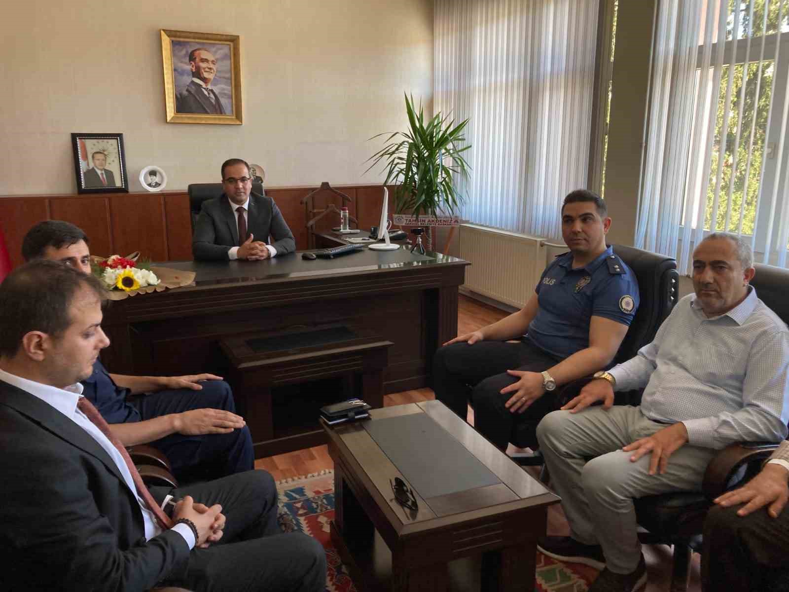 Sarıg&ouml;l&rsquo;&uuml;n yeni kaymakamı g&ouml;revine başladı
