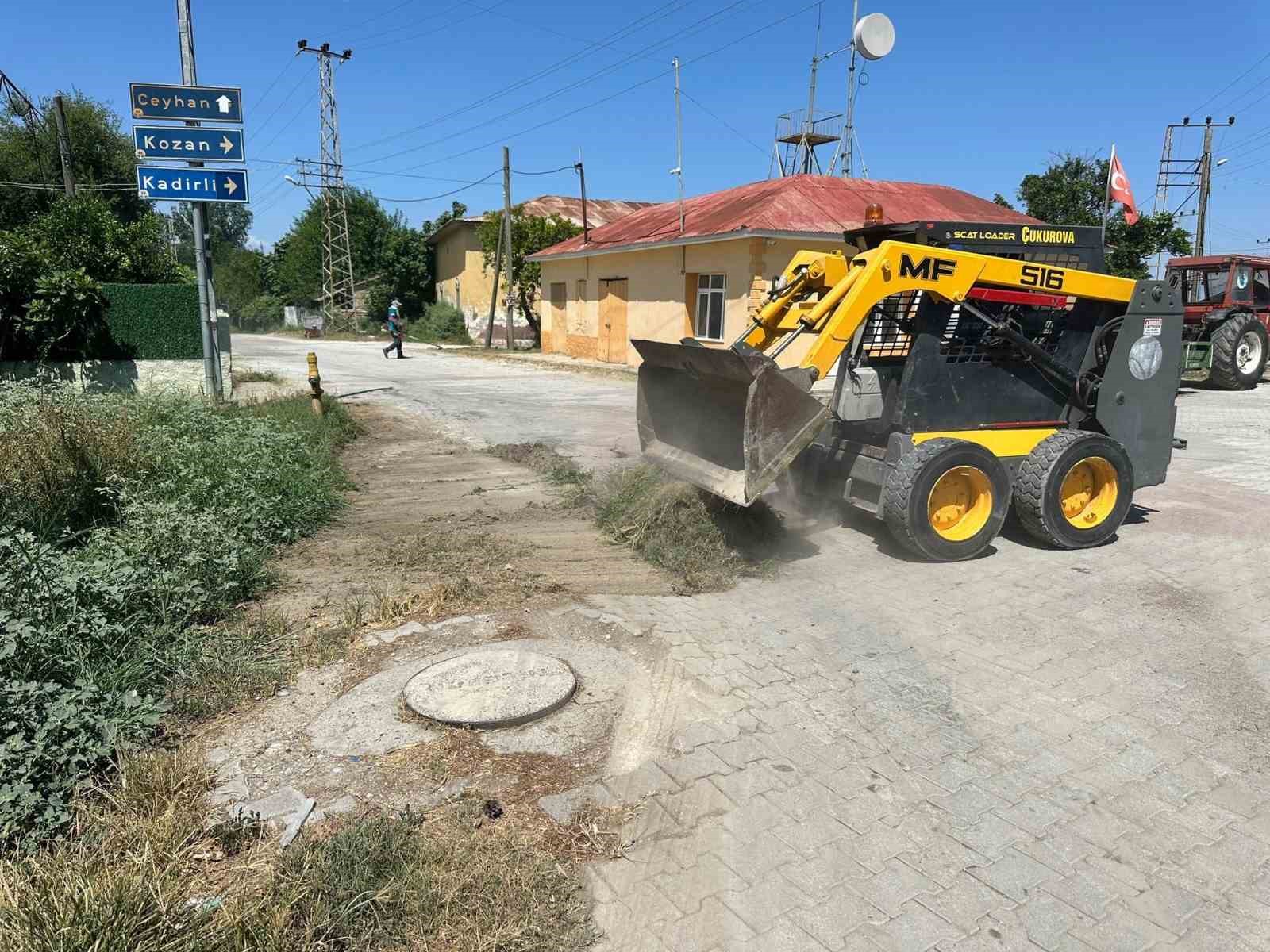 Ceyhan Belediyesi kırsalda temizlik seferberliğine devam ediyor
