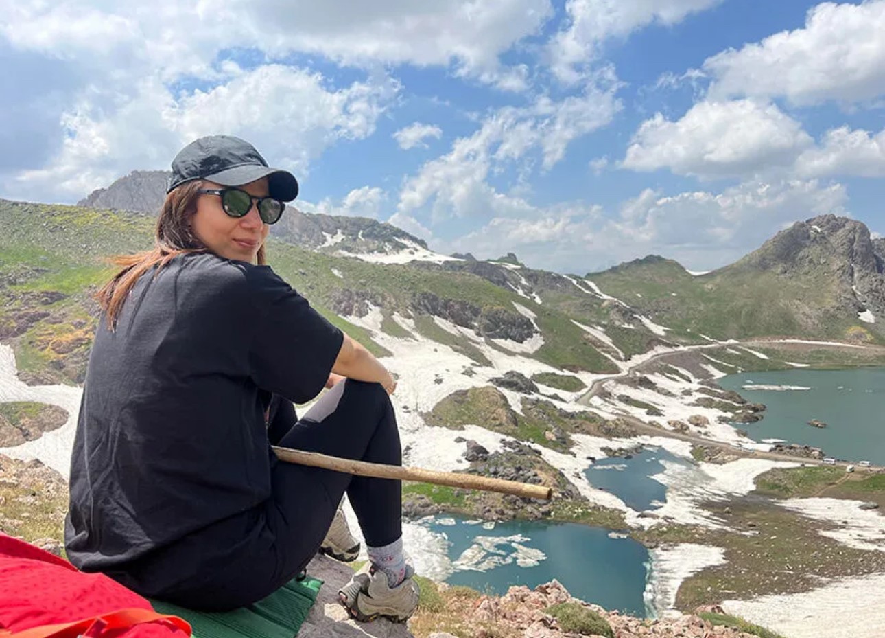 Filistinli turist Yüksekova doğasına hayran kaldı