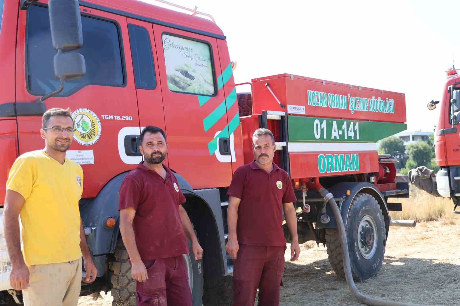Kozan&rsquo;daki orman yangını kontrol altına alındı
