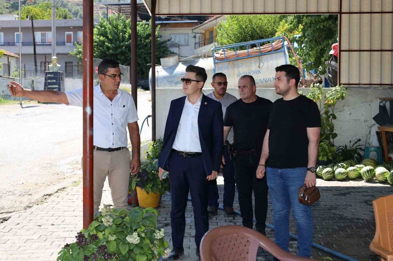 Kaymakam G&uuml;ndoğdu, &Ccedil;ağlayan Tabiat Parkı&rsquo;nda incelemelerde bulundu
