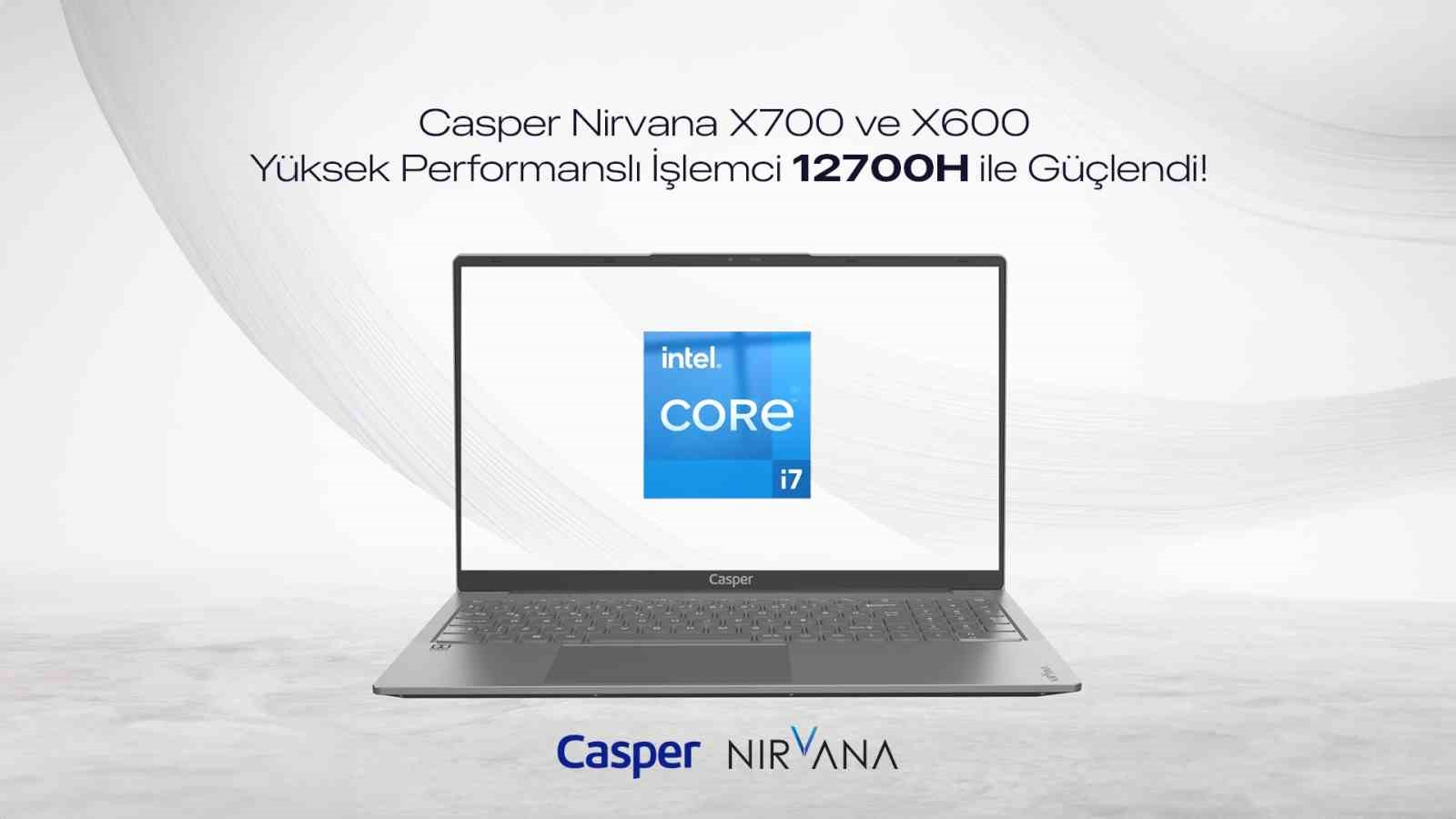Casper Nirvana x700 ve x600 ıntel “H” serisi işlemcilerle yenilendi