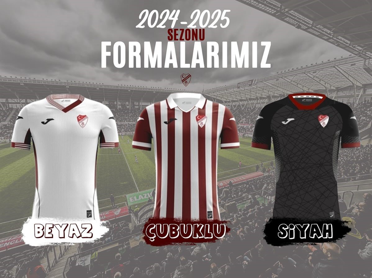 Elazığspor’un yeni sezon formaları görücüye çıktı