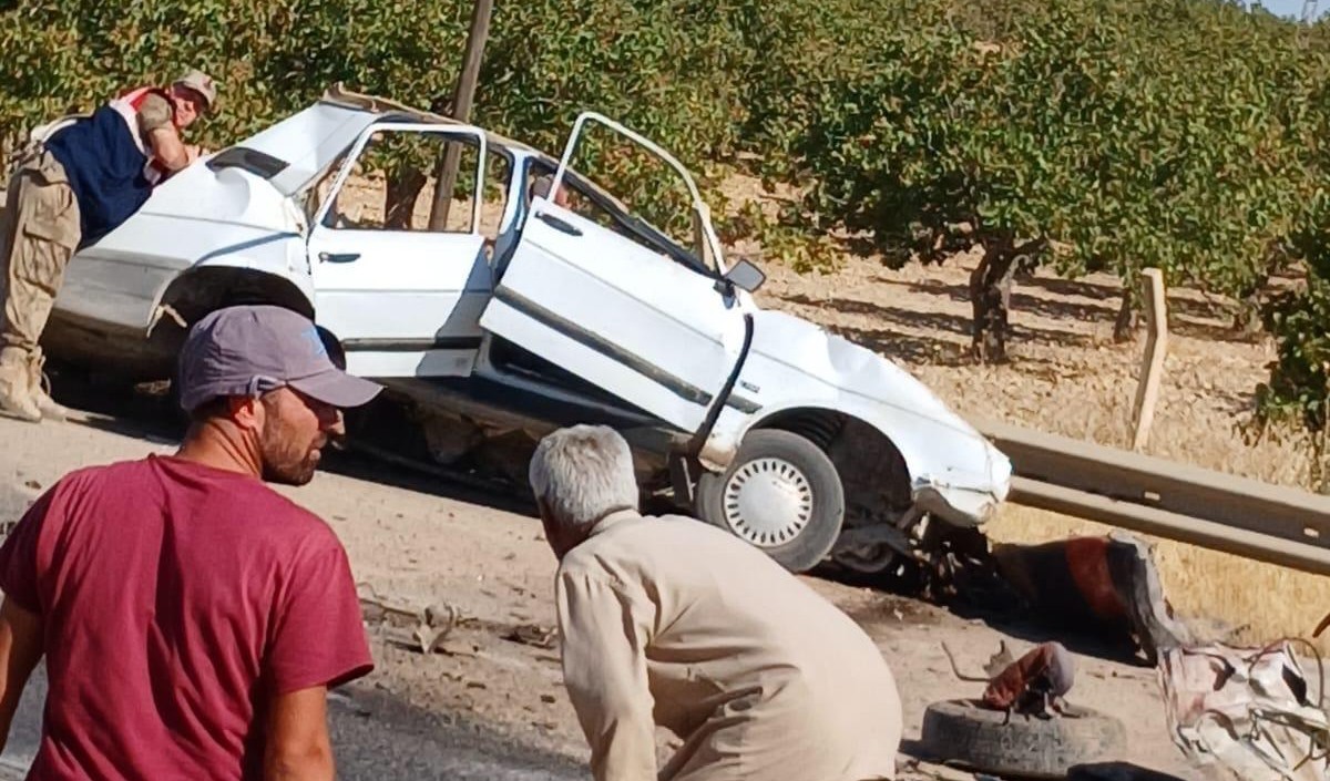 Yakıt tankeri ile otomobil çarpıştı: 1 ölü