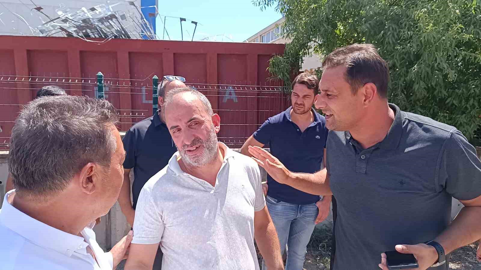 Manisa’da plastik fabrikasında korkutan yangın