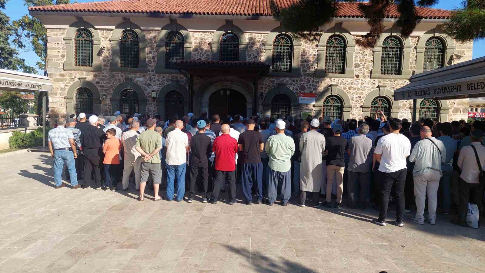 Tekirdağ&rsquo;da Haniye i&ccedil;in gıyabi cenaze namazı kılındı

