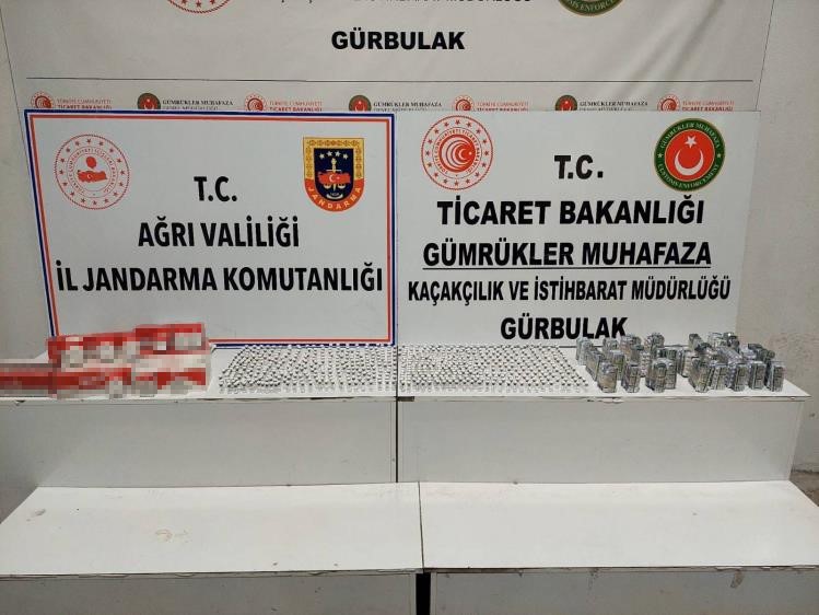 Ağrı’da uyuşturucu ve kaçakçılık operasyonu
