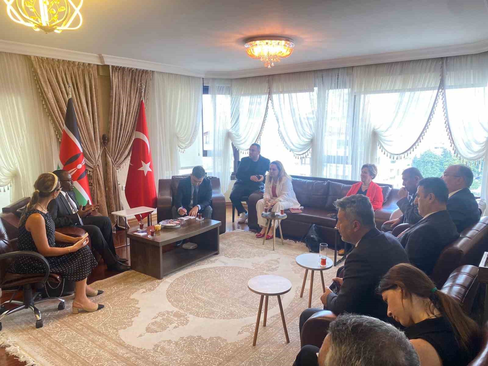 Kenya B&uuml;y&uuml;kel&ccedil;isi Boiyo&rsquo;dan SANKON&rsquo;a ziyaret
