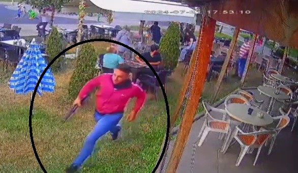 Parktaki silahlı saldırı g&uuml;venlik kamerasında
