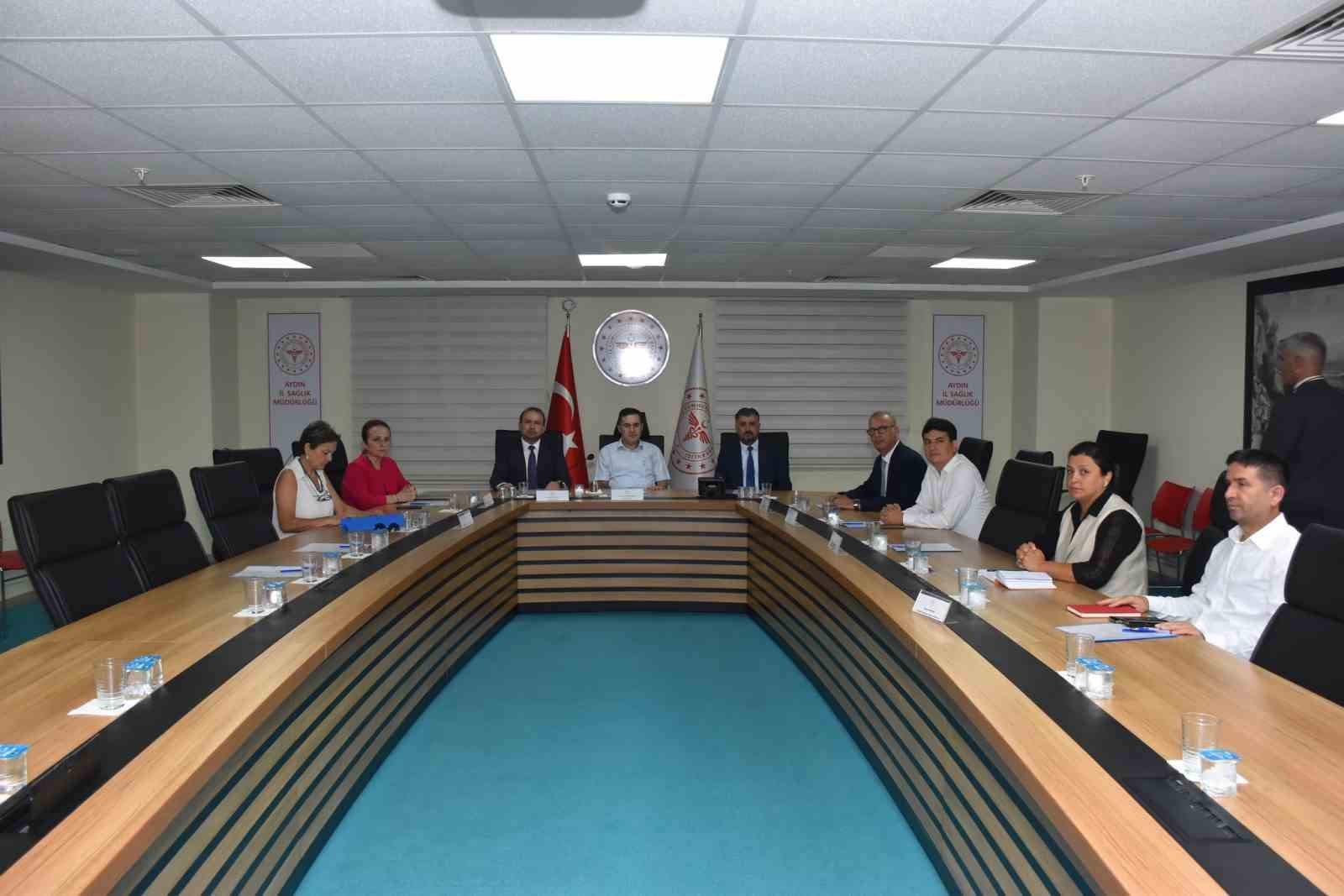 Aydın&rsquo;da Evde Sağlık Hizmetleri değerlendirildi
