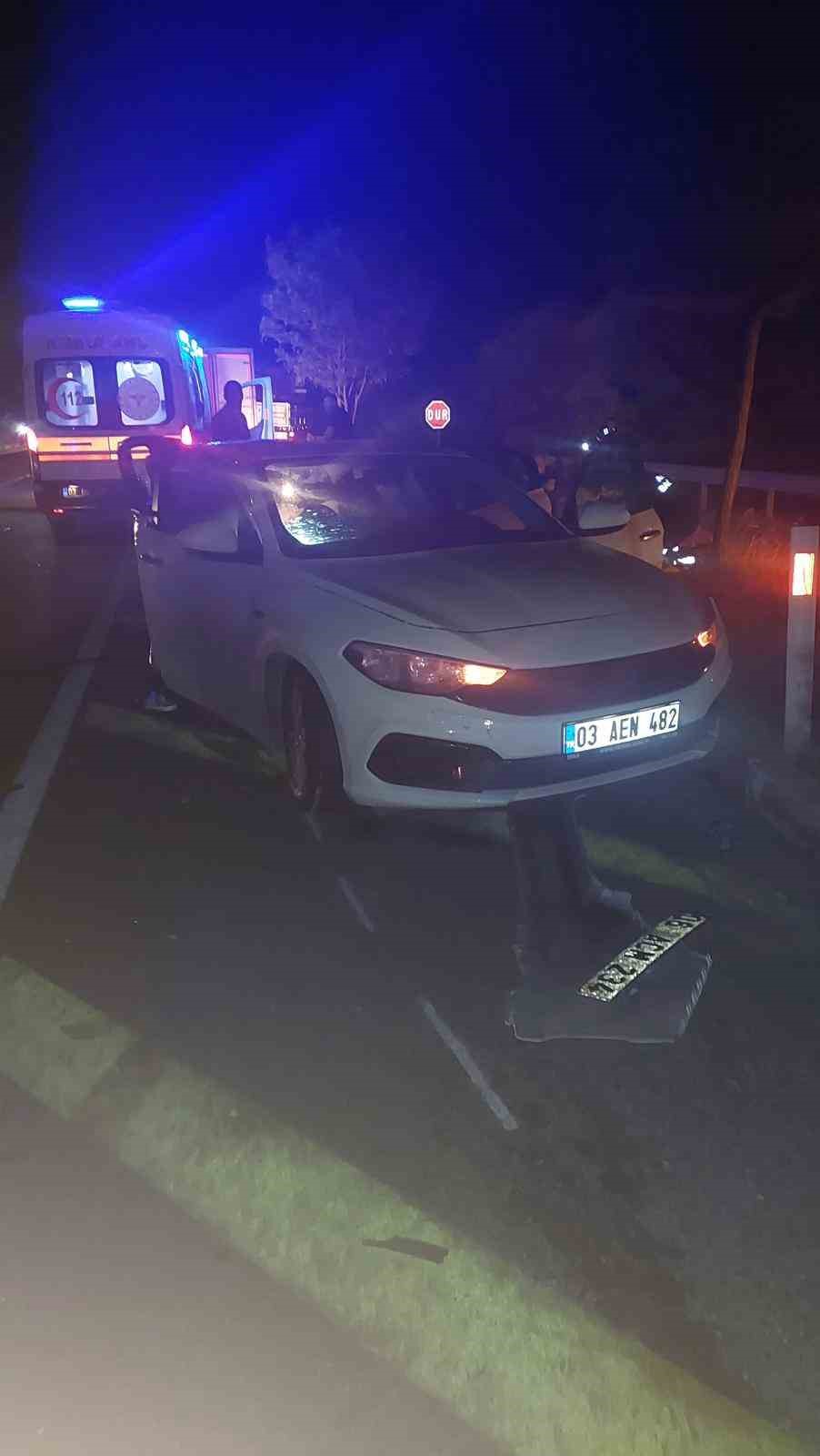 İki otomobilin çarpıştığı kazada 1 kişi öldü, 5 kişi yaralandı