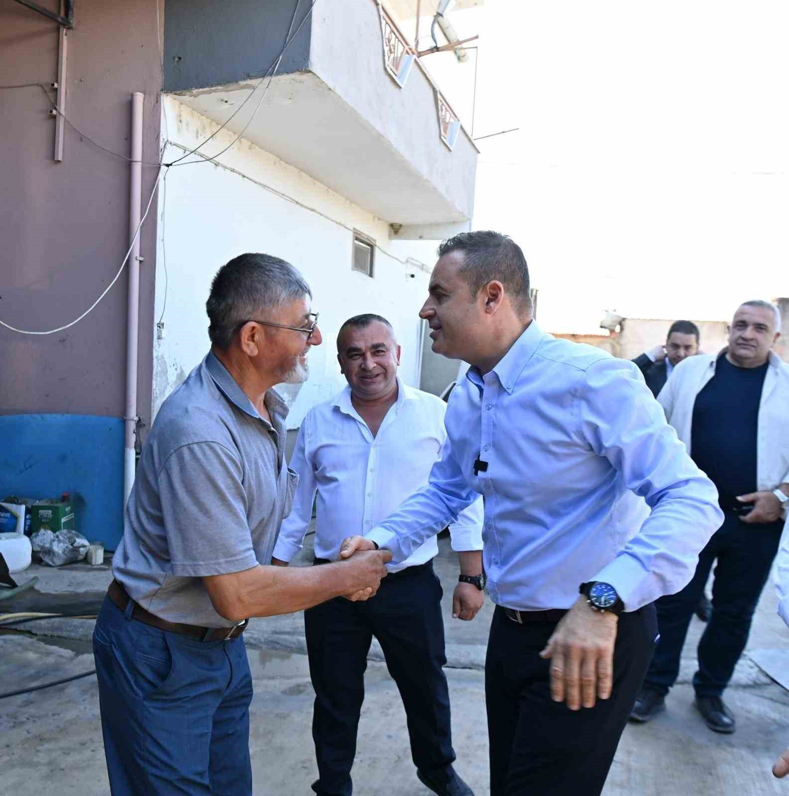 Başkan Akın, aralarında husumet bulunan aileleri barıştırdı

