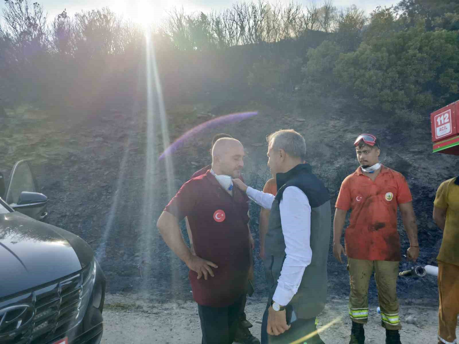 Erdek&rsquo;teki yangın s&ouml;nd&uuml;r&uuml;ld&uuml;
