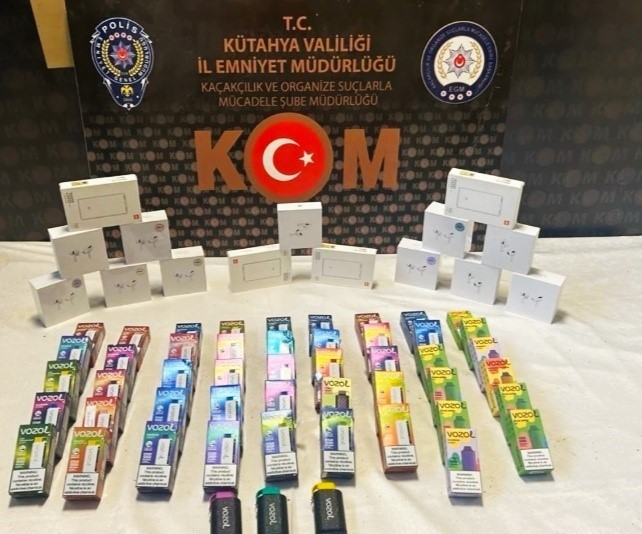 K&uuml;tahya&rsquo;da narkotik su&ccedil;larda 1 ayda 17 tutuklama
