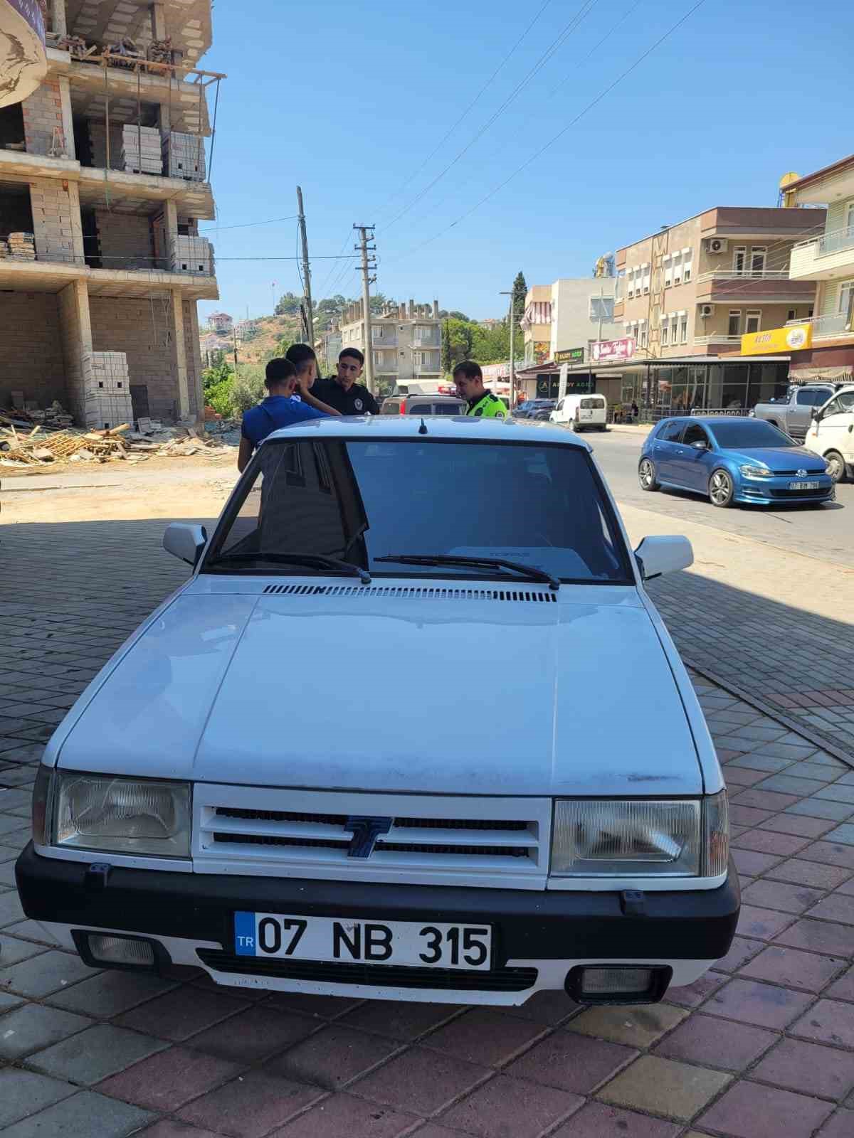 Gazipaşa’da otomobil ile motosiklet çarpıştı: 1 yaralı
