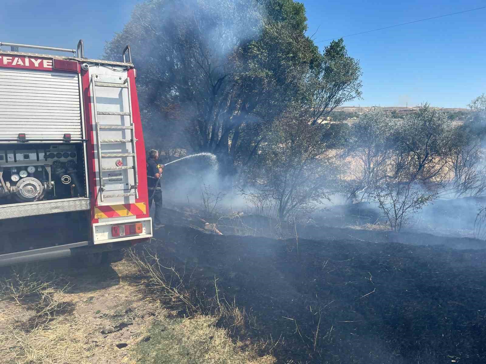 Arguvan&rsquo;da iki ayrı noktada yangın
