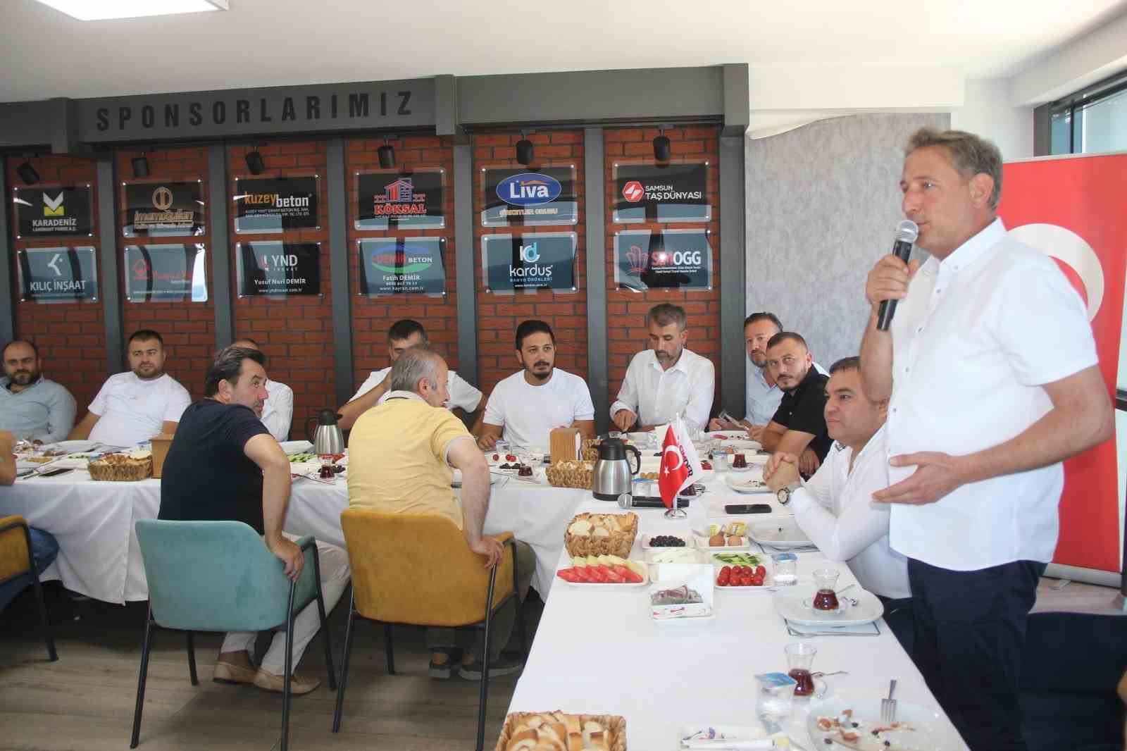 Başkan Candal: &ldquo;Tekkek&ouml;y, inşaat sekt&ouml;r&uuml;nde yakın zamanda Samsun&rsquo;un yıldızı olacak&rdquo;
