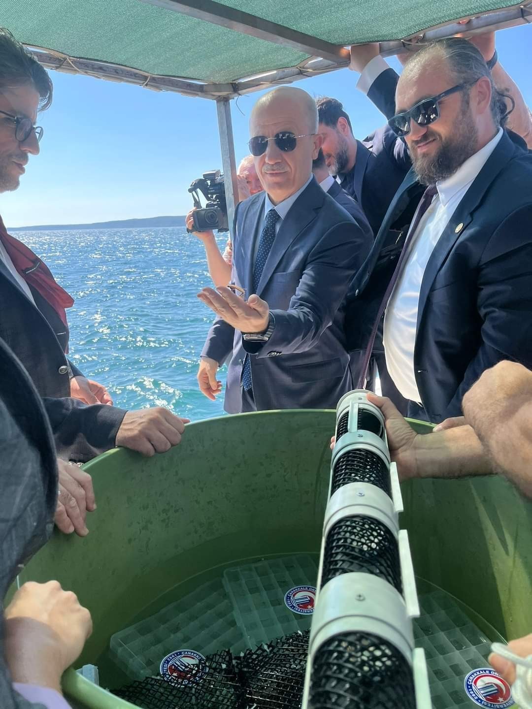 ÇOMÜ’nün Istakoz Yetiştirme Projesine YÖK Başkanı’ndan Destek