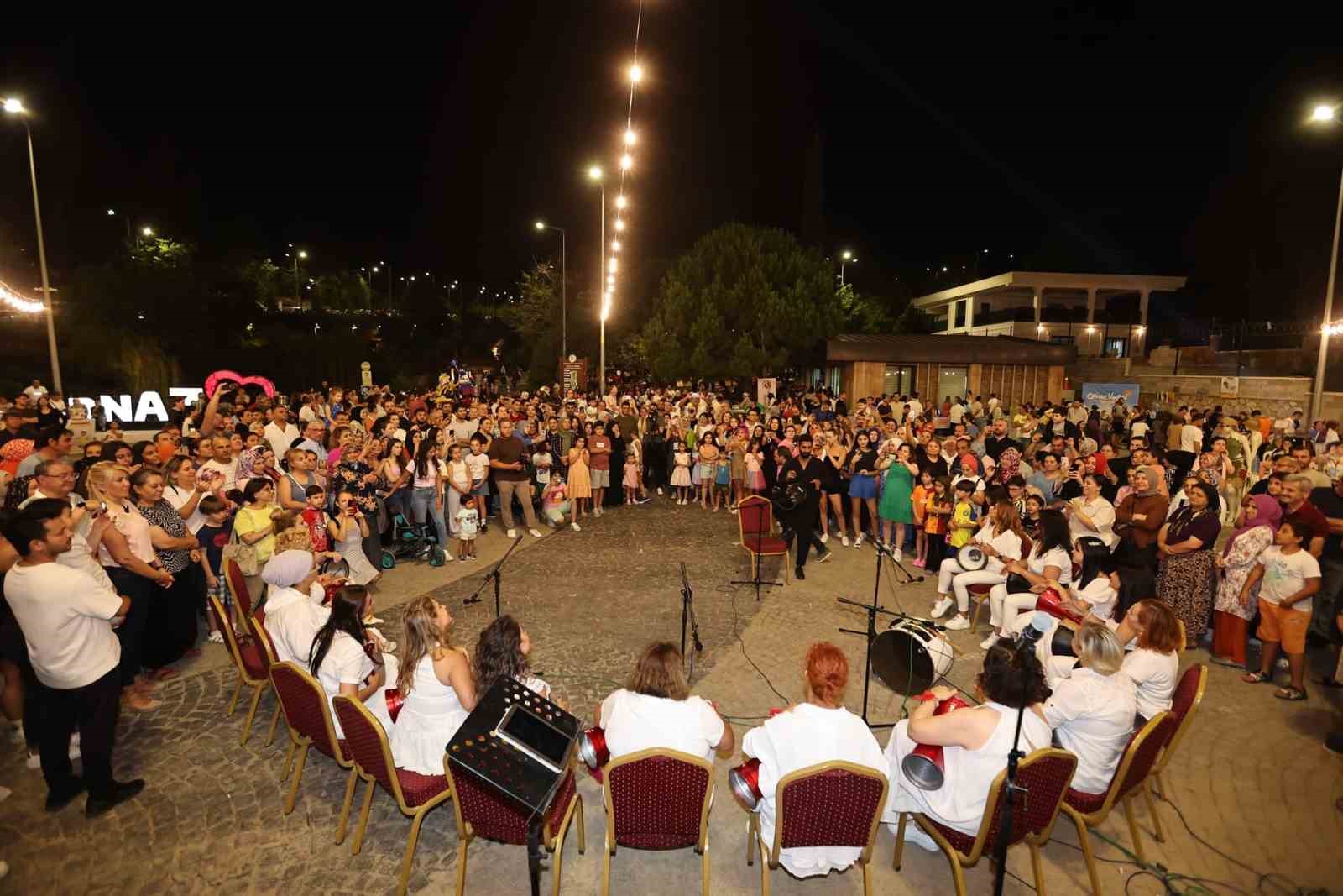 Ornaz Vadisi Yaz Şenliğine binler akın etti
