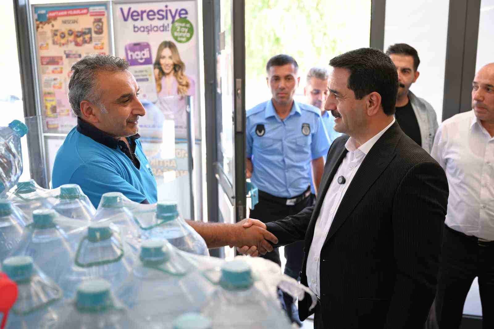 Taşkın, zabıta ile birlikte denetim ger&ccedil;ekleştirdi
