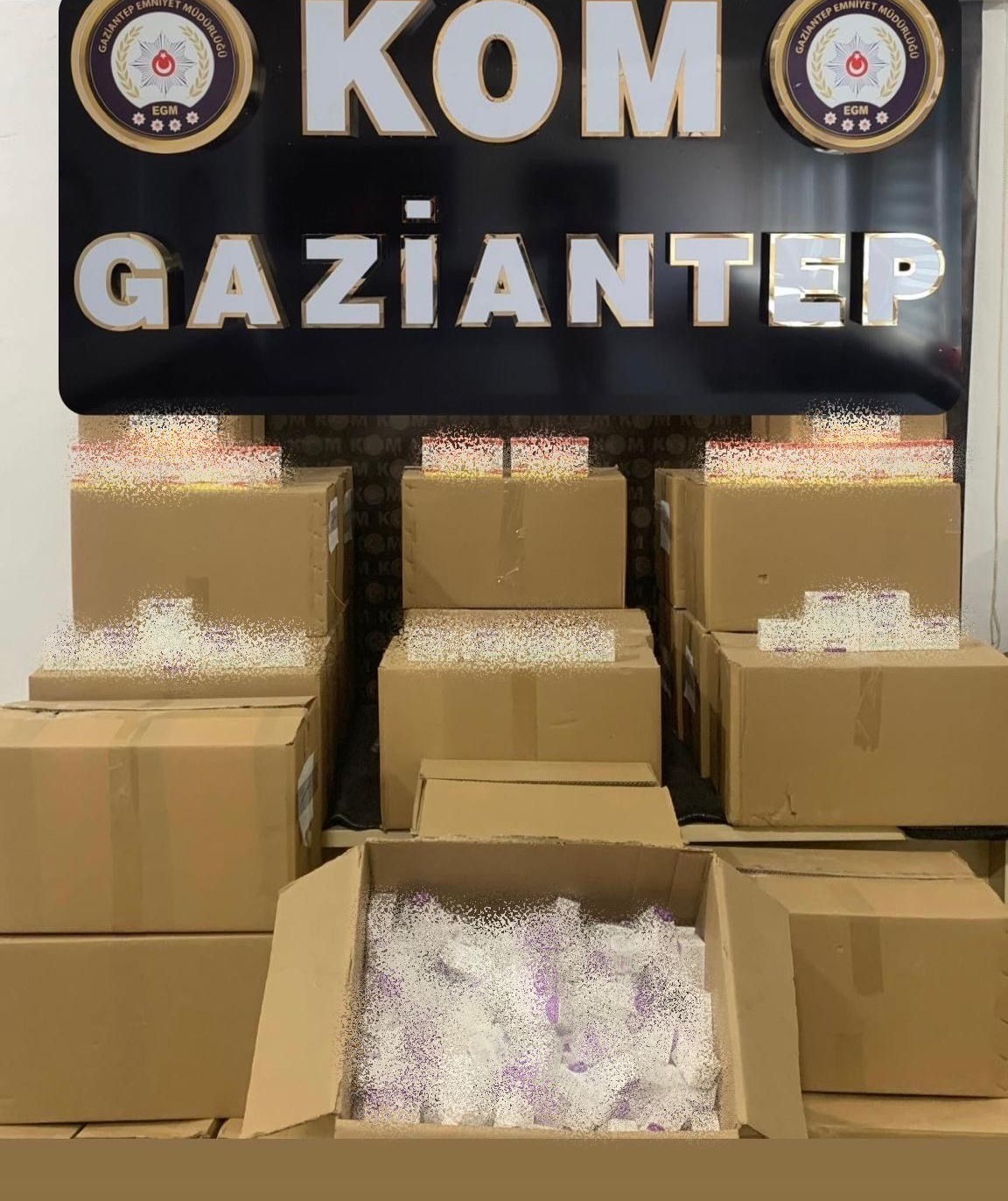 Gaziantep&rsquo;te 192 bin 551 ka&ccedil;ak ila&ccedil; ele ge&ccedil;irildi
