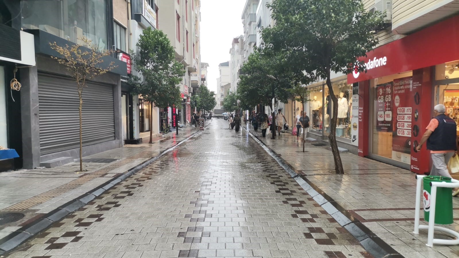 Kırklareli&rsquo;nde sağanak etkili oldu
