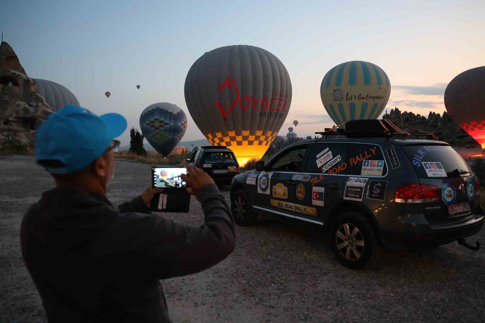 Doğu Batı Dostluk ve İpek Yolu Rallisi Kapadokya’ya ulaştı