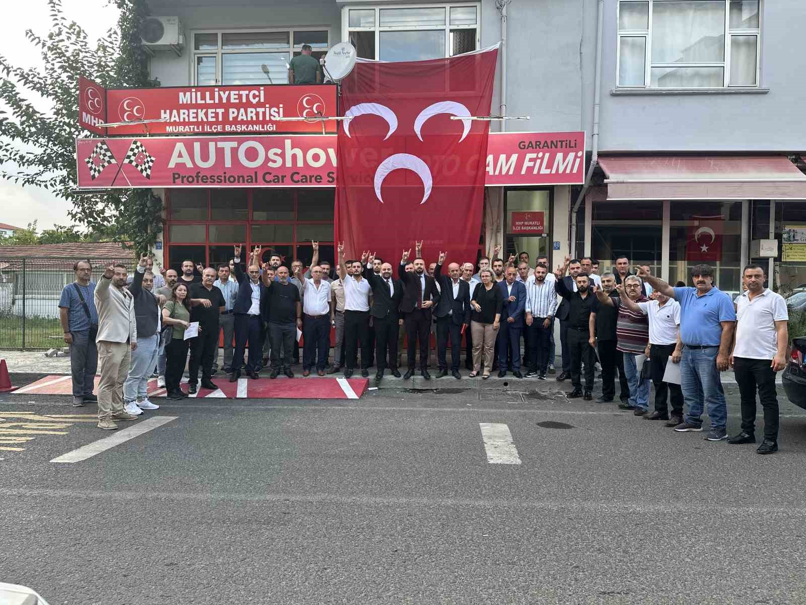 MHP Muratlı İl&ccedil;e Teşkilatı&rsquo;nda Alparslan d&ouml;nemi

