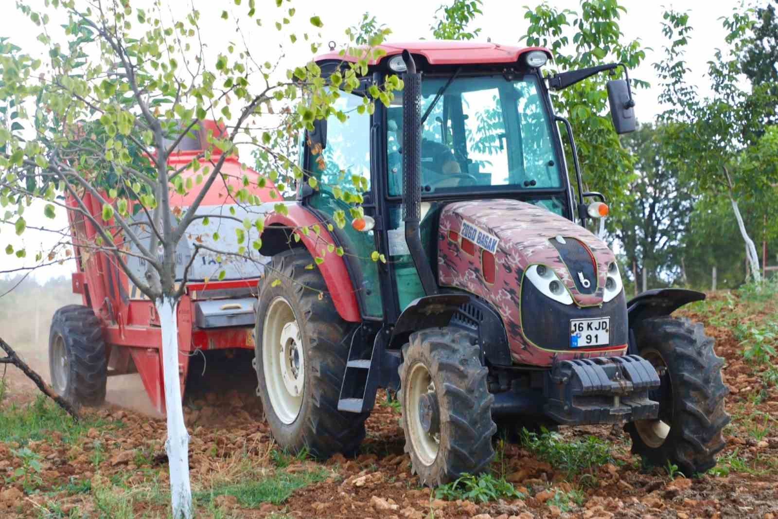 İnegöl’ün toprağında bu yöntemle verim artıyor
