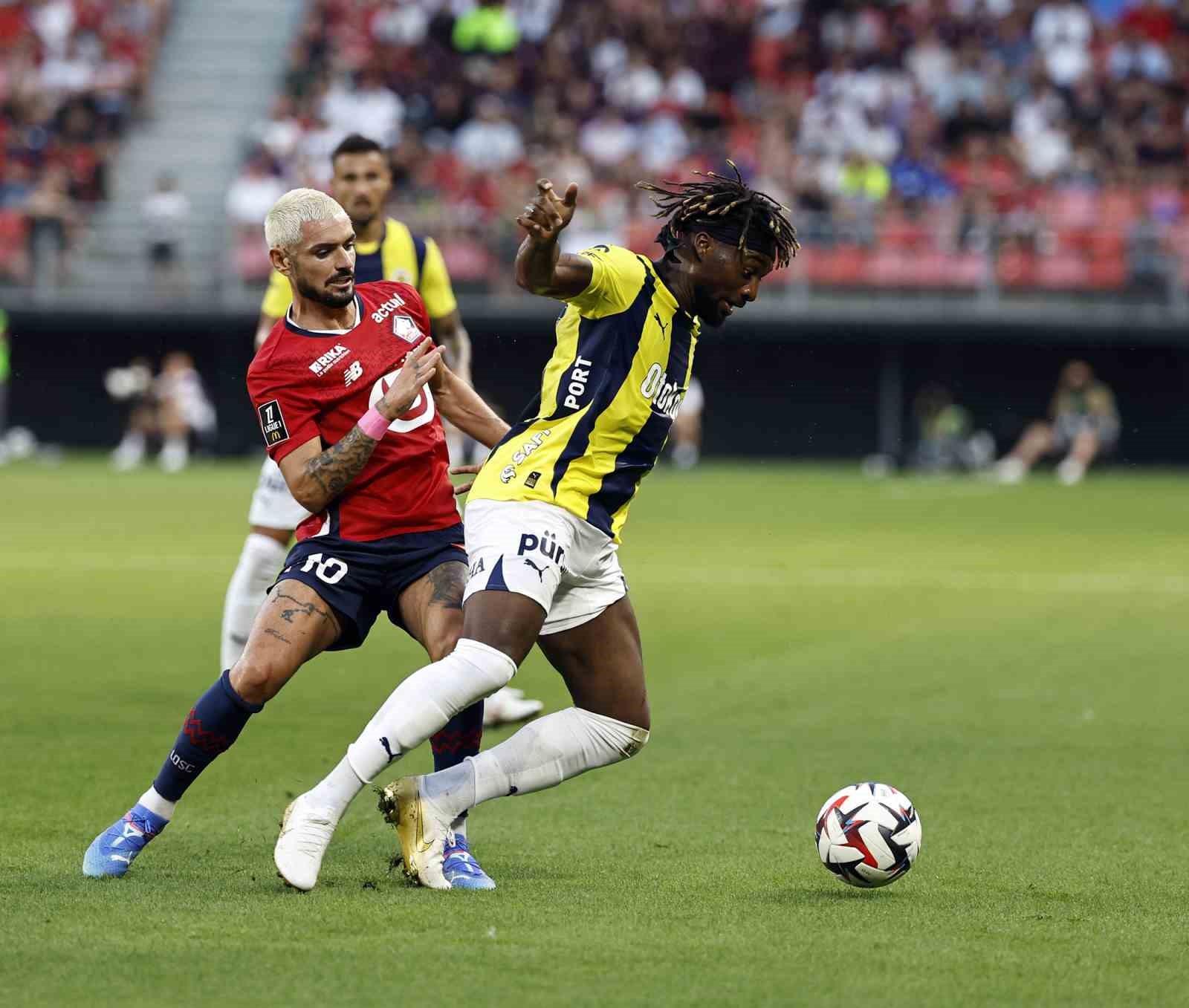 UEFA Şampiyonlar Ligi: Lille: 2 - Fenerbah&ccedil;e: 1 (Ma&ccedil; sonucu)
