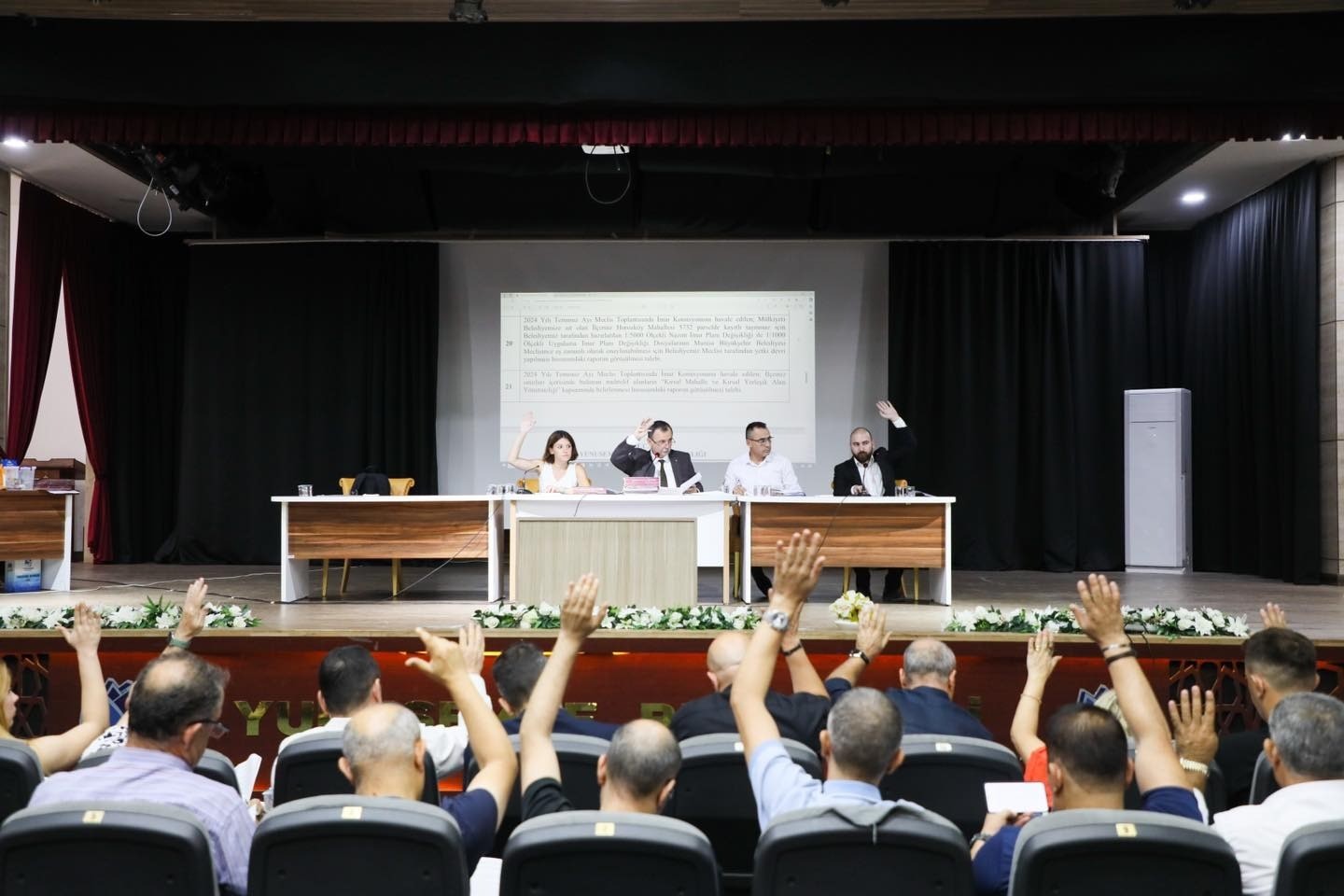 Yunusemre Meclisi’nden Filistin’e destek