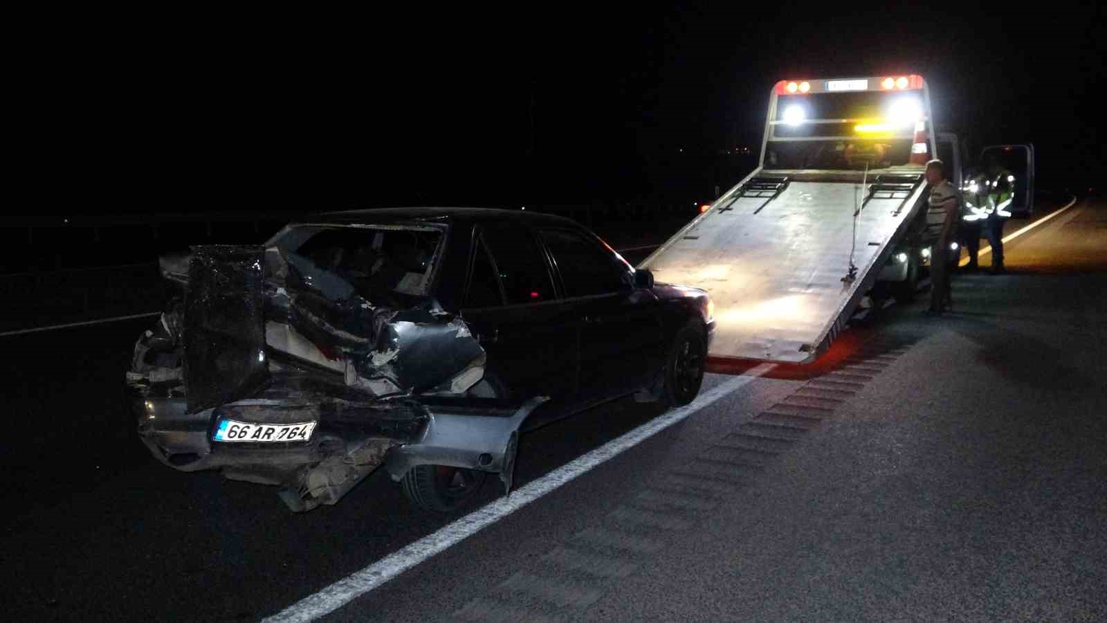 Yozgat&rsquo;ta trafik kazası: 4 yaralı
