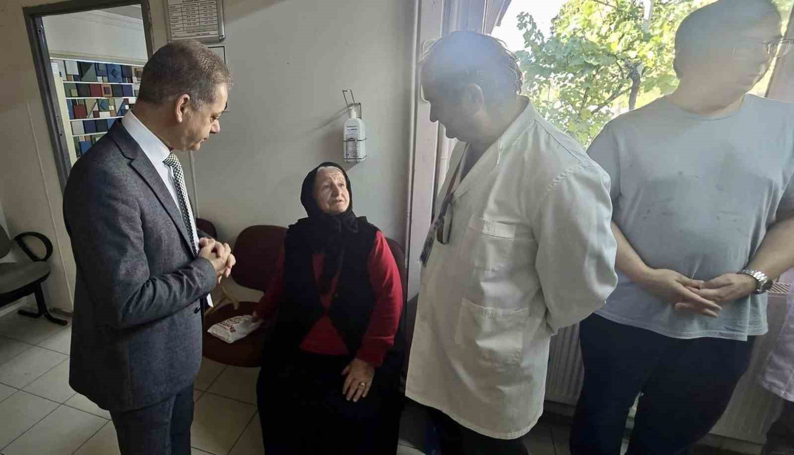 Sağlık Müdürü Tekin, sağlık hizmetlerini yerinde inceledi