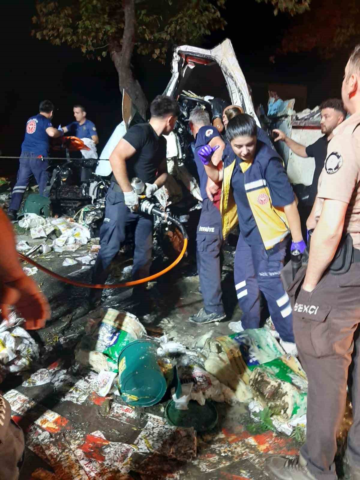 Samsun&rsquo;da trafik kazası: 2 yaralı
