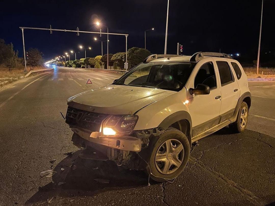 Elazığ’da maddi hasarlı kaza