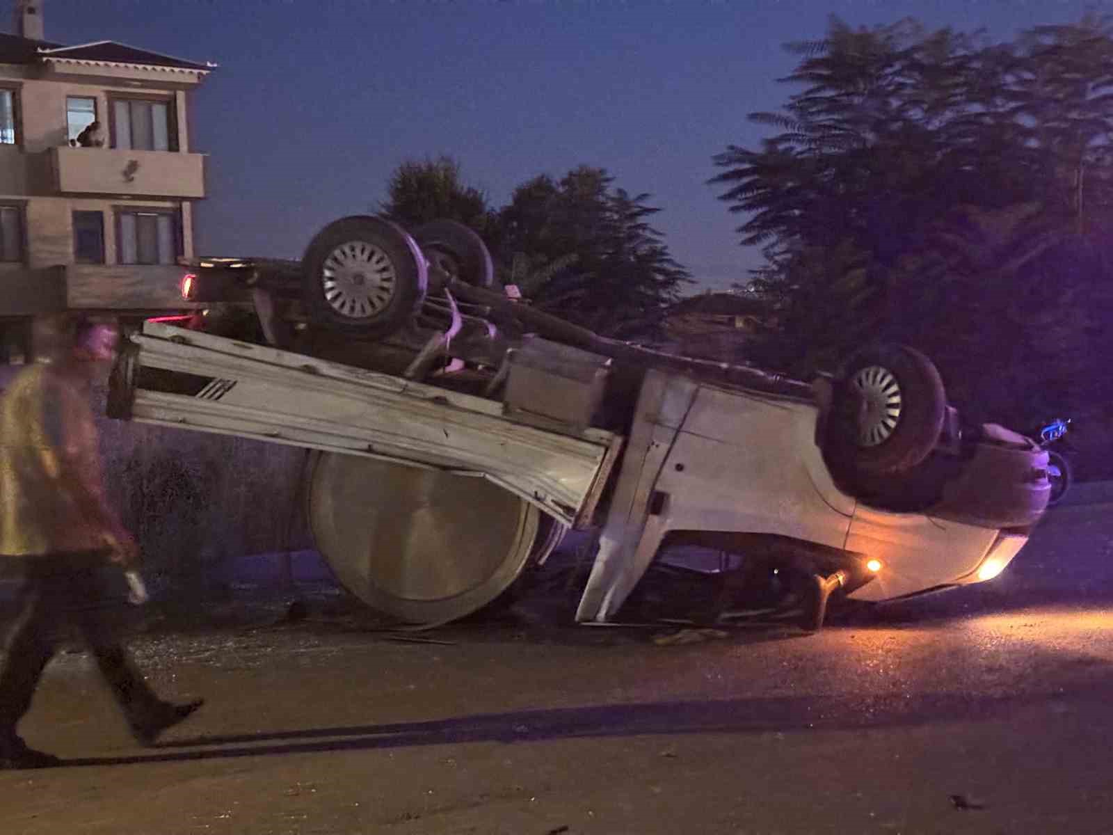 Iğdır’da korkutan zincirleme trafik kazası: 4 araç birbirine girdi