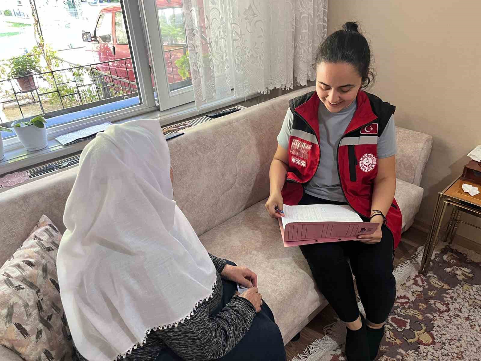 Erzincan&rsquo;da Aile Sosyal Destek Programı ekiplerinin hane ziyaretleri s&uuml;r&uuml;yor
