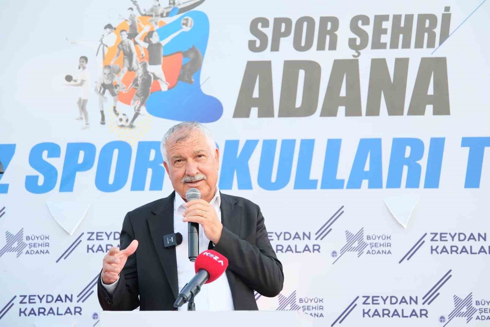 B&uuml;y&uuml;kşehir Seyhan Yaz Spor Okulları a&ccedil;ıldı
