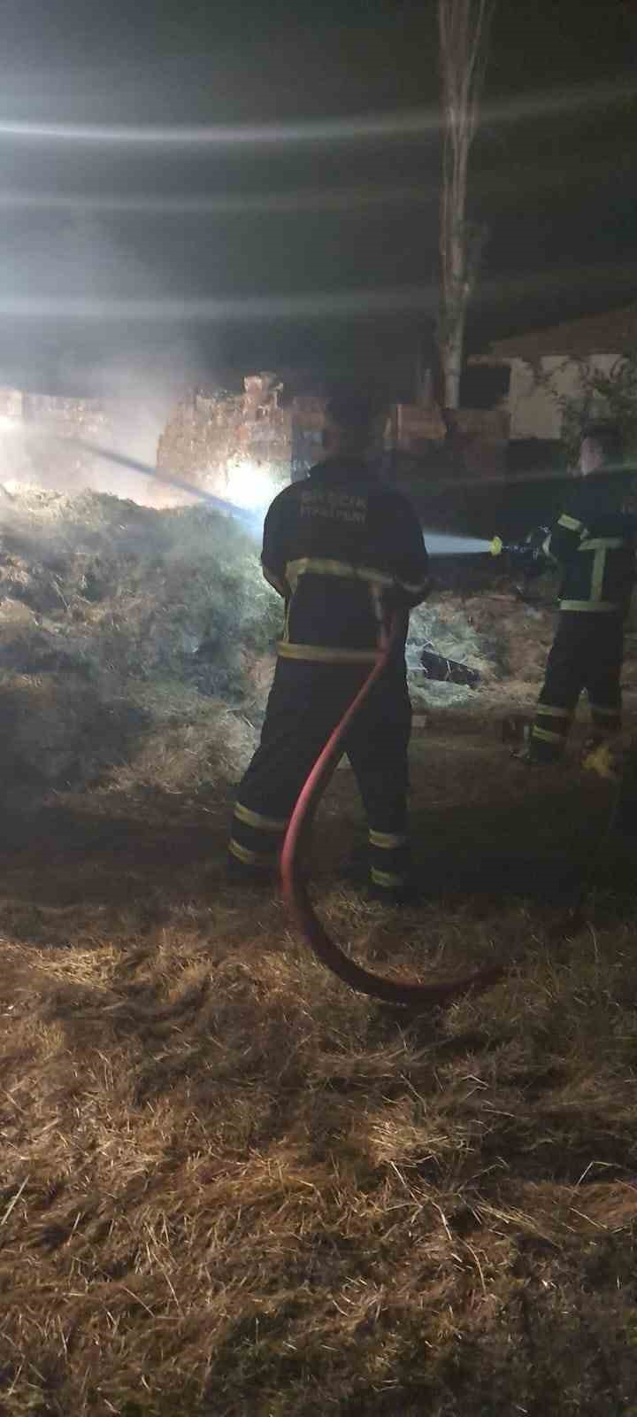 Bilecik&rsquo;te samanlık yangını korkuttu
