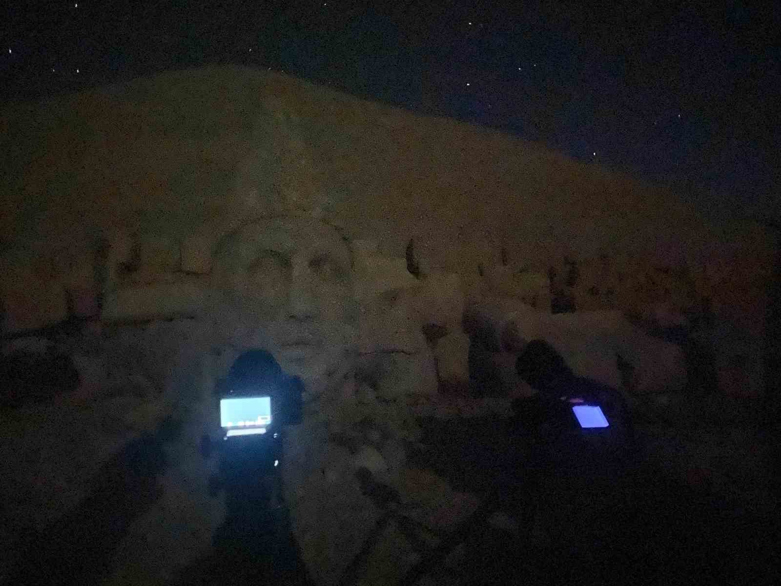 Nemrut Dağı’nda meteor yağmurunun görsel şöleni