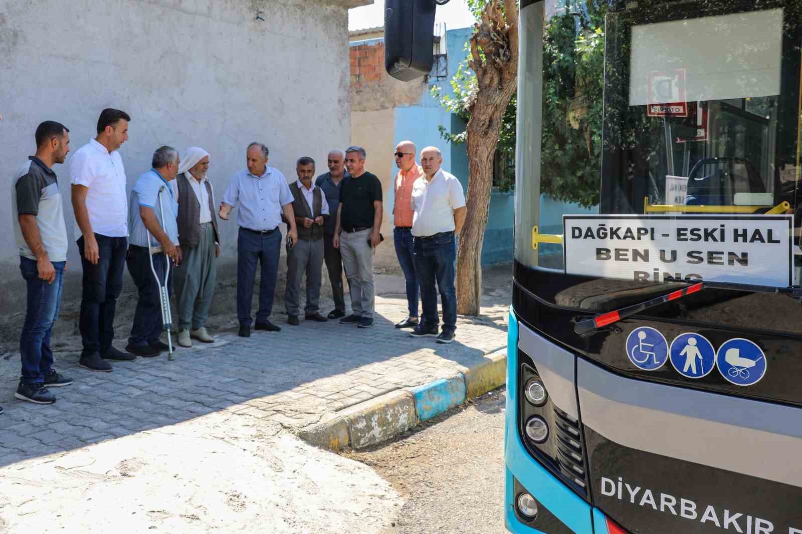 Diyarbakır’da ücretsiz ring seferleri başlatıldı