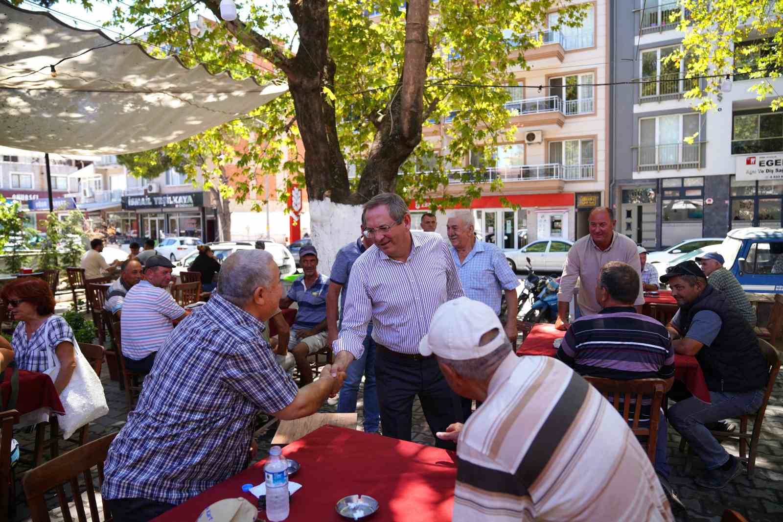 Başkan Ergin&rsquo;den Altınova&rsquo;ya ziyaret

