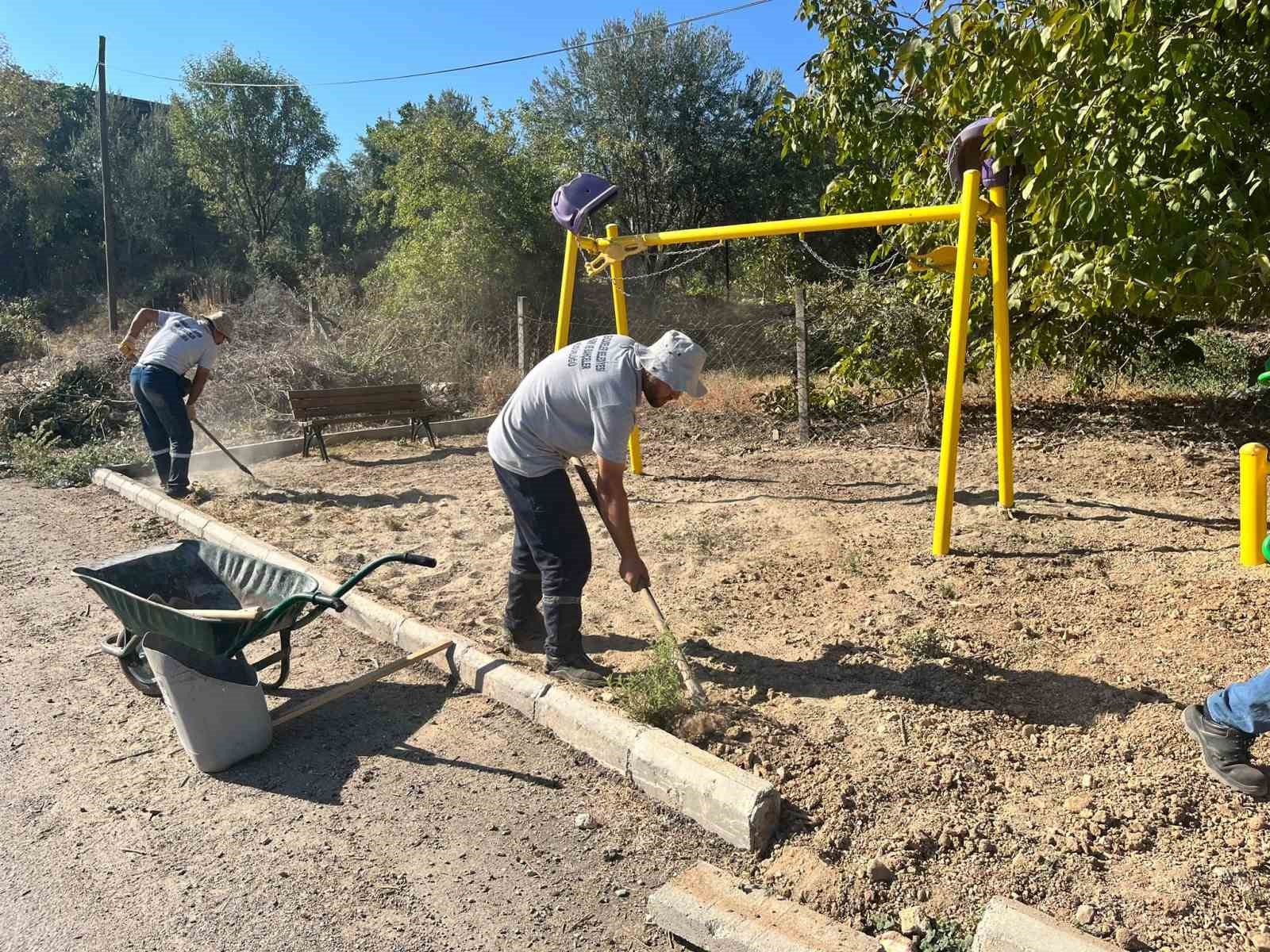 Şehzadeler Belediyesinden ’Güvenli Parklar’ mesaisi