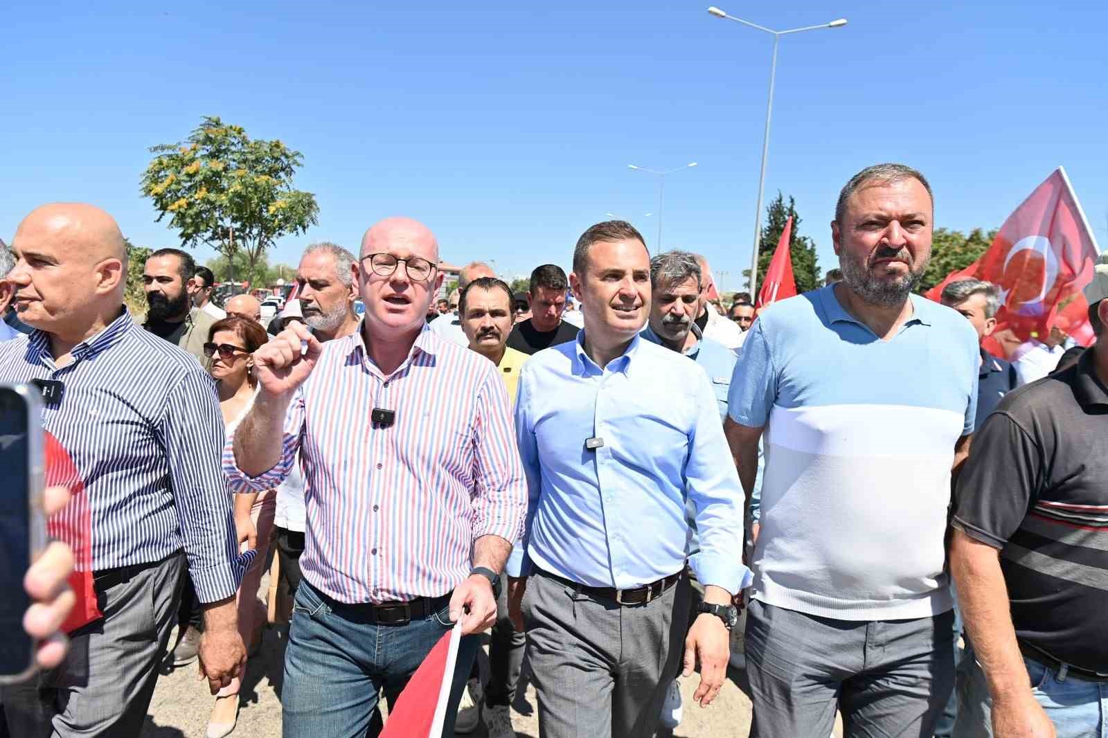 Başkan Akın, domates &uuml;reticisinin sesi oldu

