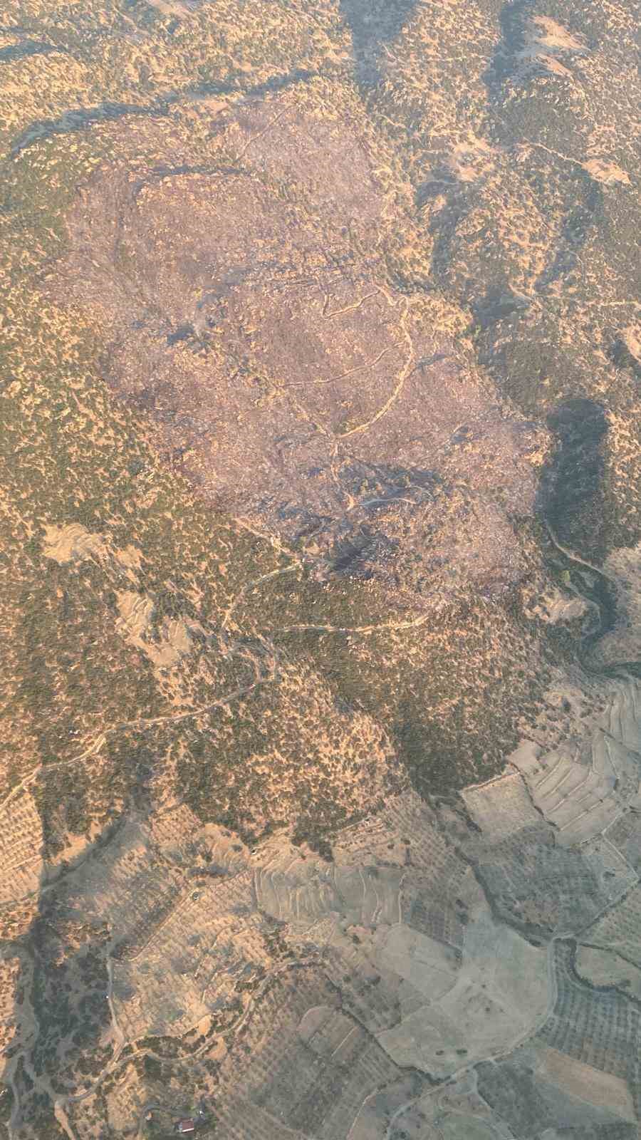 Nazilli’deki yangın söndürüldü