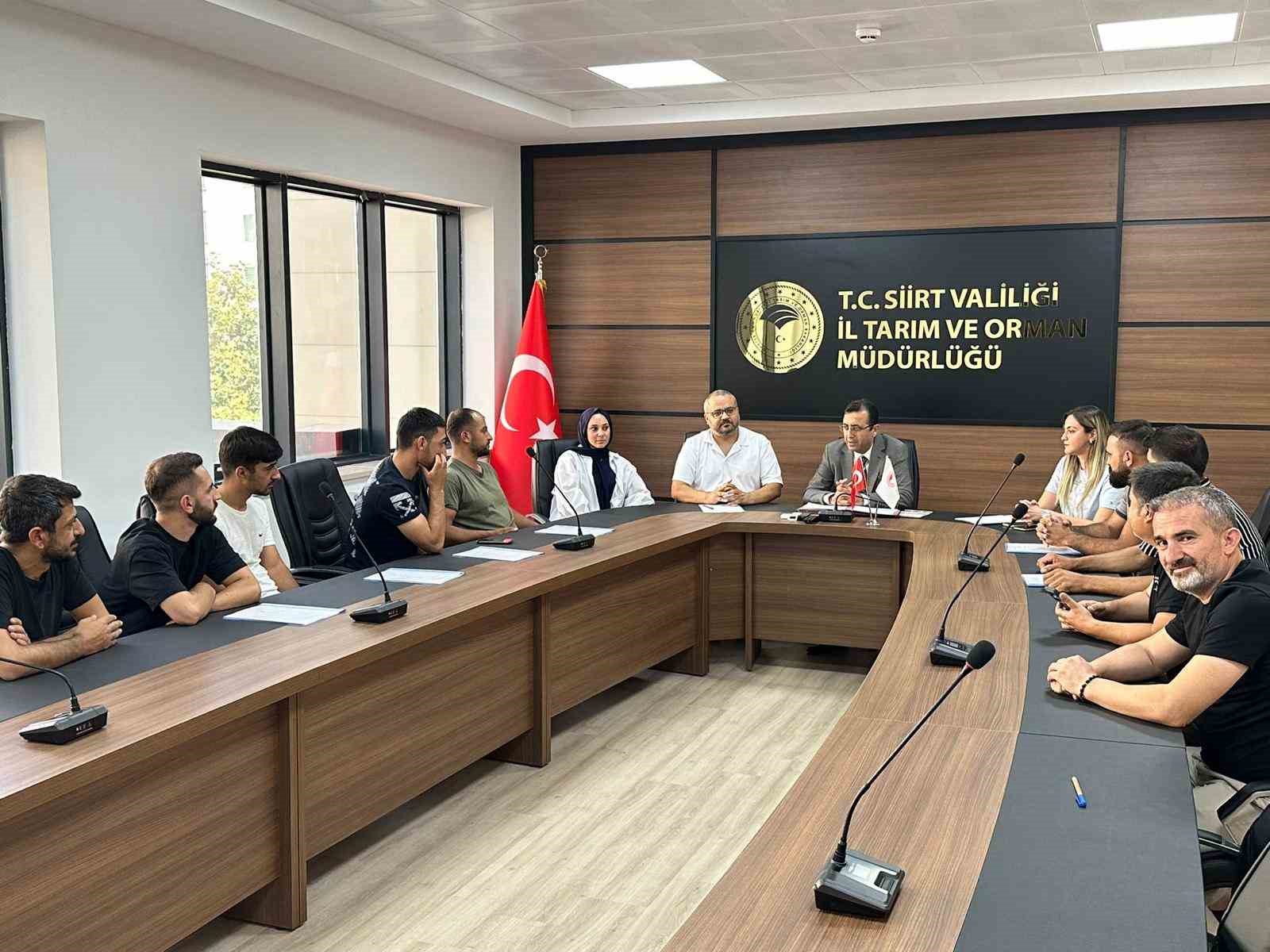 Siirt&rsquo;te arıcılara 19 bin 125 kovan desteği verilecek
