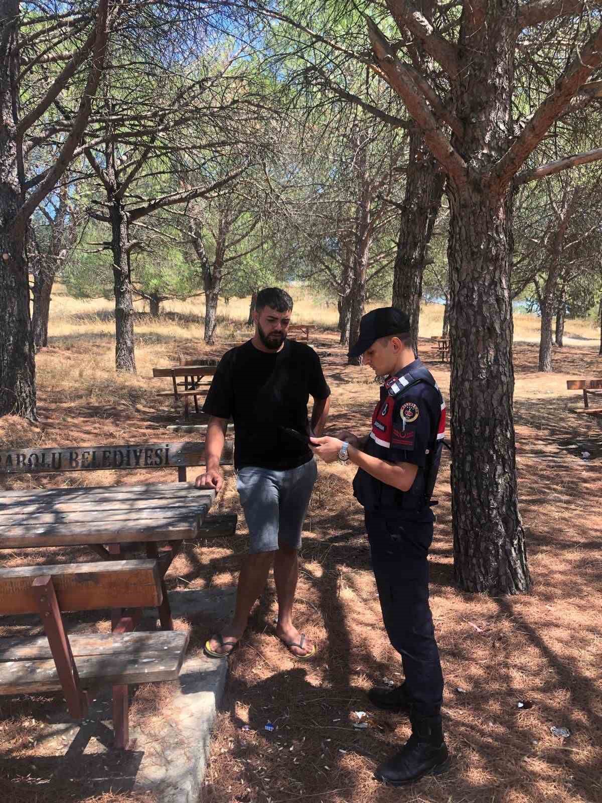 Jandarmadan orman ve anız yangınlarına karşı sıkı tedbir
